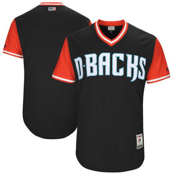 Men Arizona Diamondbacks Blank Black New Rush Limited MLB Jerseys->minnesota timberwolves->NBA Jersey